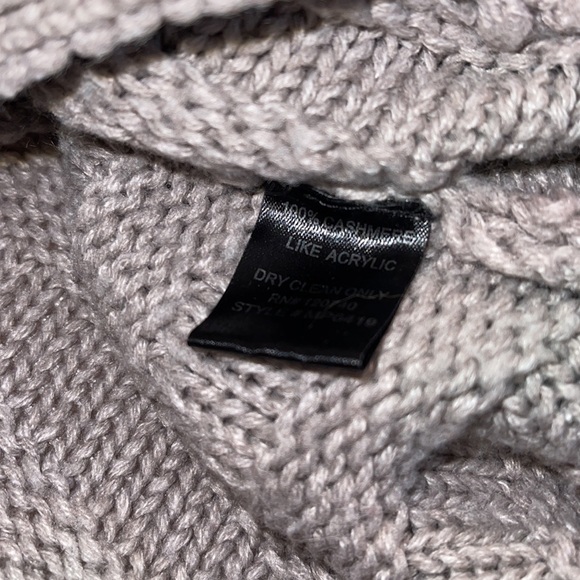 Metropark Light Gray Ribbed Open-Front Cardigan - Picture 3 of 7